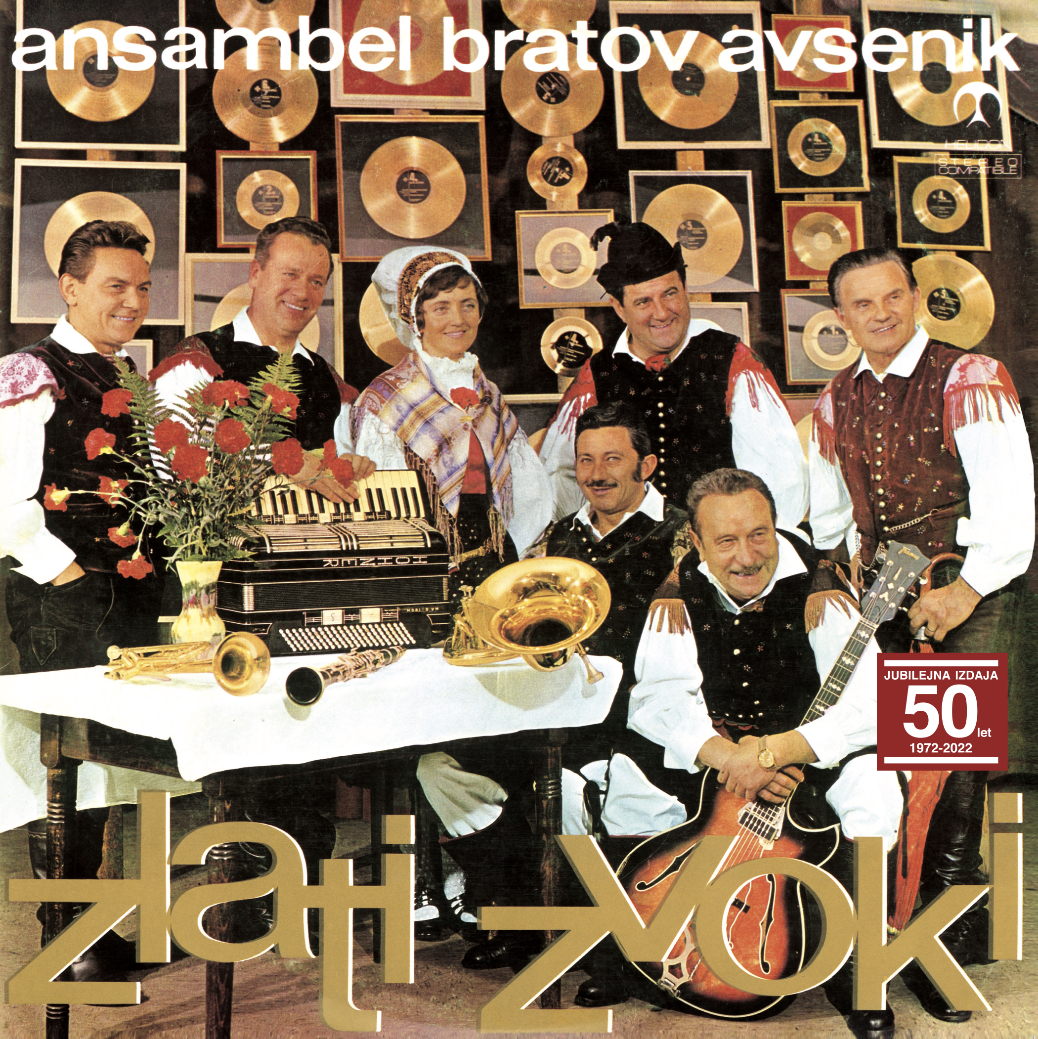 Izid plošče ob jubileju - 50 letnici izida albuma, Ansambel bratov Avsenik, Zlati zvoki